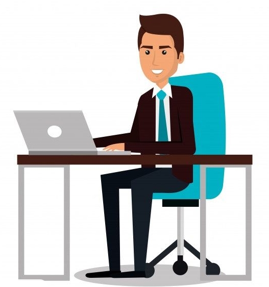 Hombre trabajando